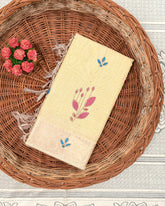 SC3412 - Linen Saree With Multi Stone